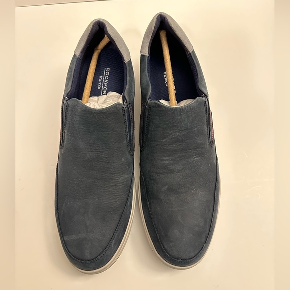 Rockport Men's Bronson Slip on Loafer Navy Marine "NWOT" Size 11.5 - Picture 3 of 13